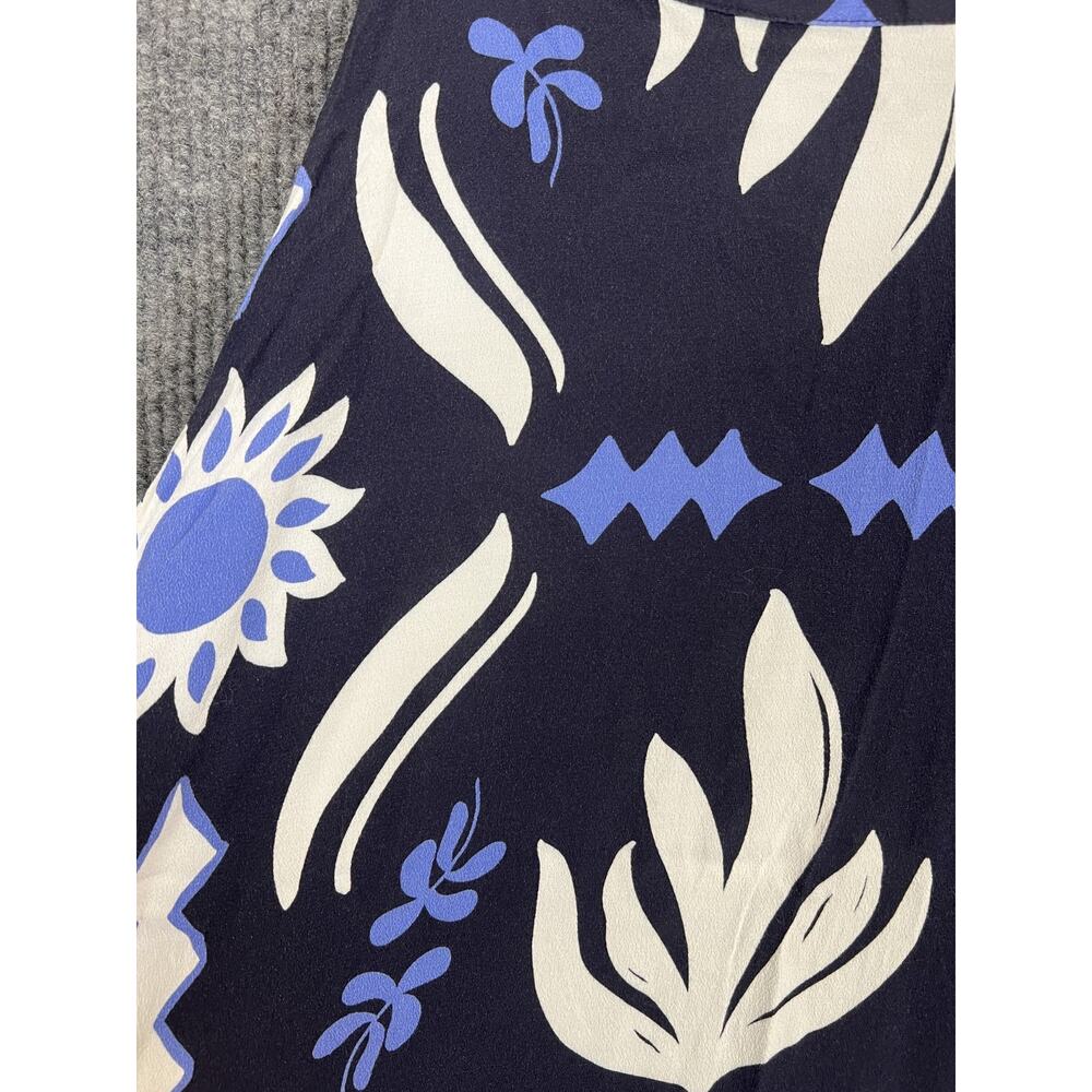 Fifteen Twenty Lexi Skirt Womens Medium Midi Vibrant Print Blue White Boho - Picture 3 of 10